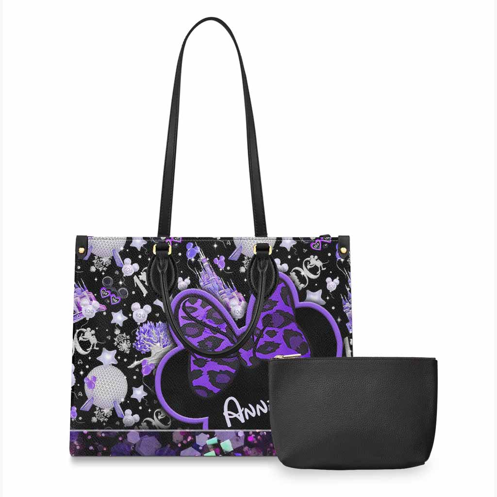 Personalized Leather Handbag Custom Name Gift for Her Leather Handbag GradoCreations
