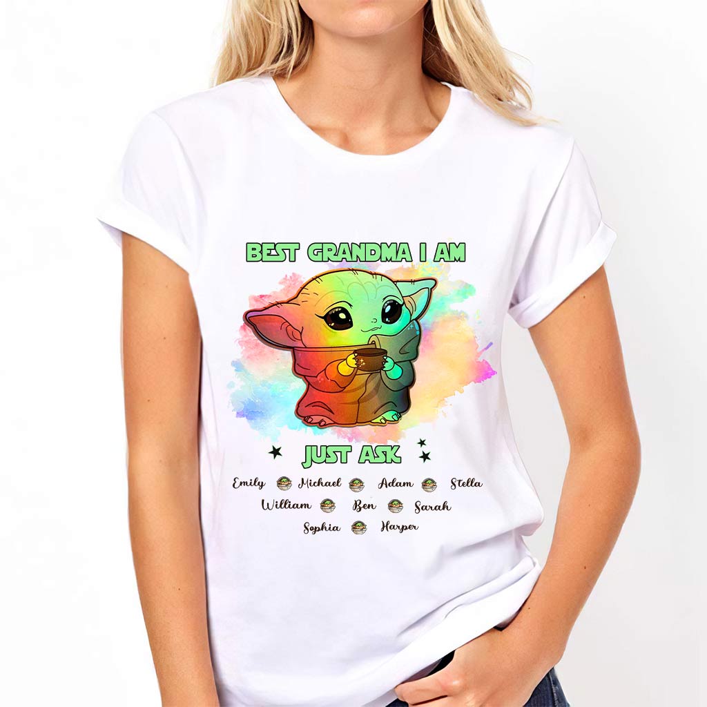 Personalized Best Grandma T-shirt & Hoodie with Custom Names Gift T-shirt & Hoodie GradoCreations