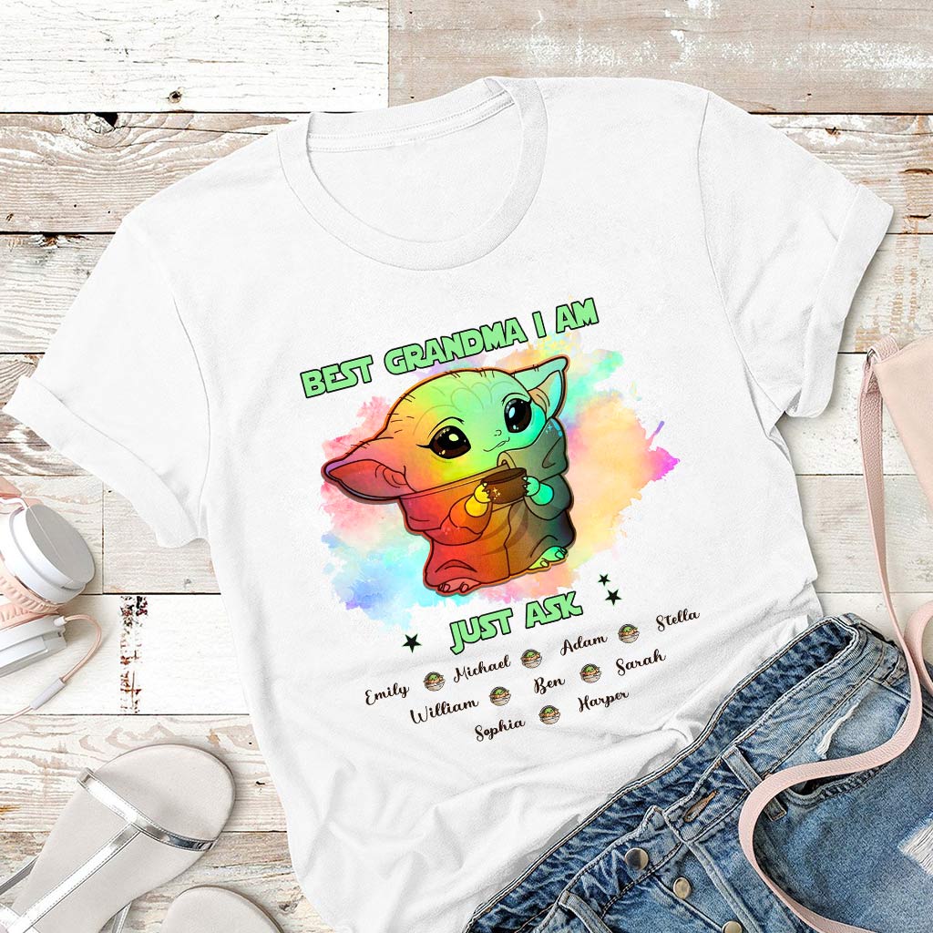 Personalized Best Grandma T-shirt & Hoodie with Custom Names Gift T-shirt & Hoodie GradoCreations