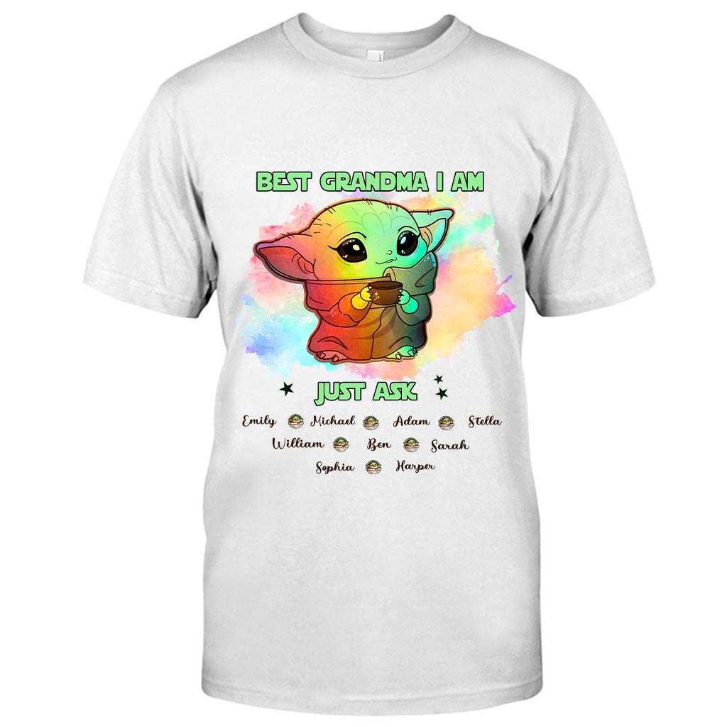 Personalized Best Grandma T-shirt & Hoodie with Custom Names Gift T-shirt & Hoodie GradoCreations