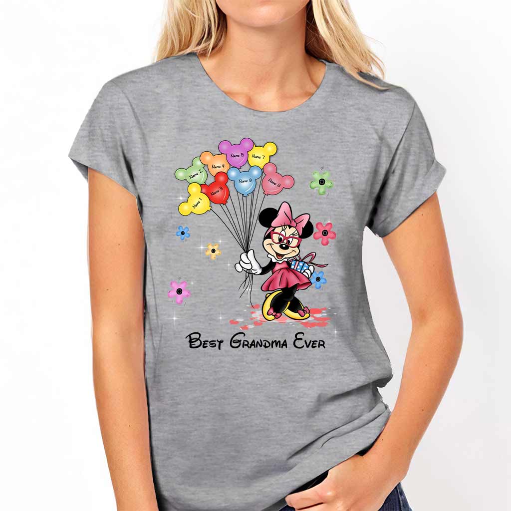 Personalized Grandma T-shirt & Hoodie with Disney Design T-shirt & Hoodie GradoCreations