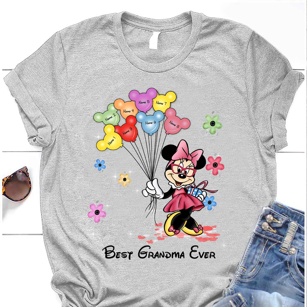 Personalized Grandma T-shirt & Hoodie with Disney Design T-shirt & Hoodie GradoCreations