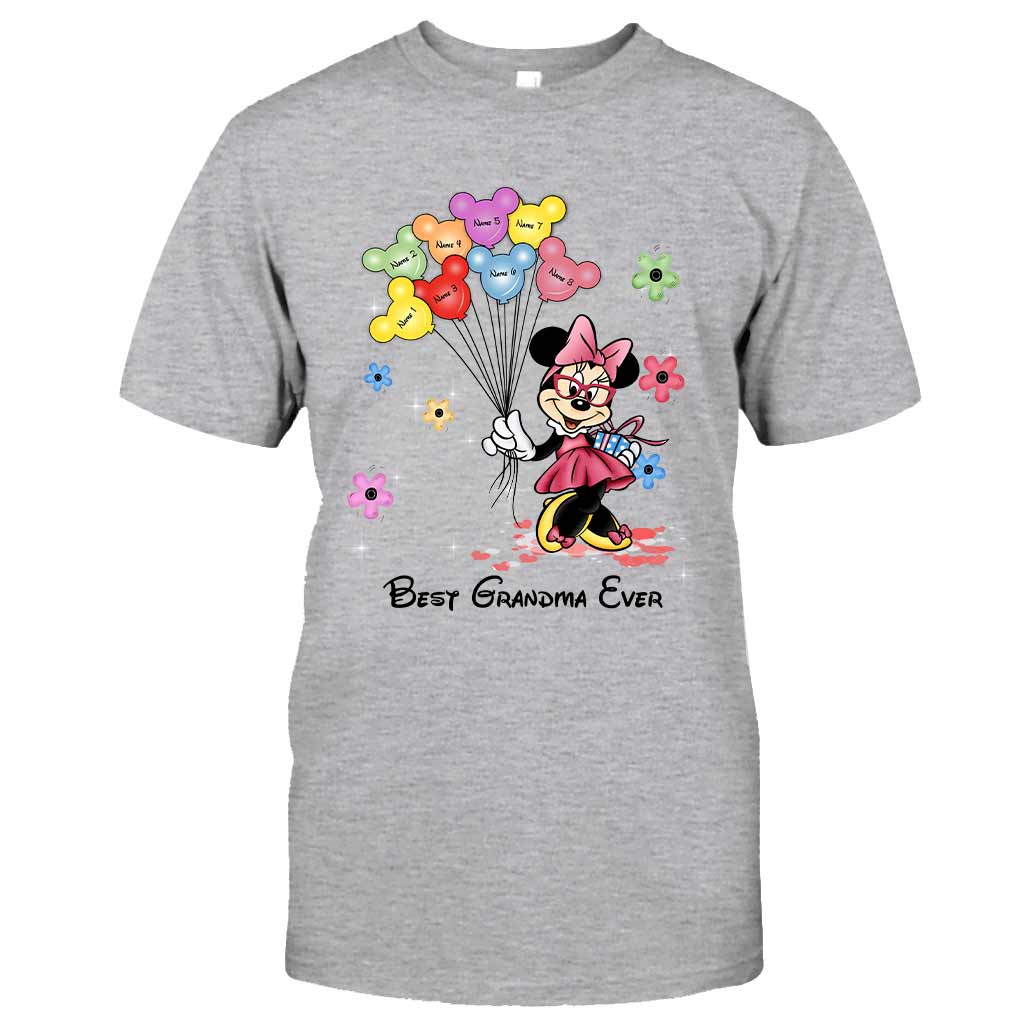 Personalized Grandma T-shirt & Hoodie with Disney Design T-shirt & Hoodie GradoCreations