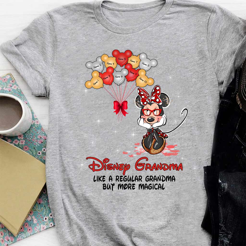 Personalized Magical Grandma Mouse T-shirt and Hoodie Gift T-shirt & Hoodie GradoCreations