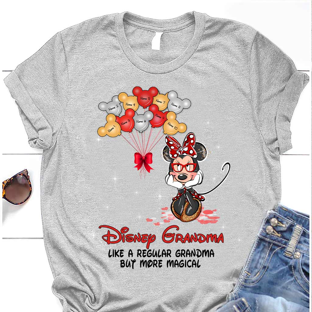 Personalized Magical Grandma Mouse T-shirt and Hoodie Gift T-shirt & Hoodie GradoCreations