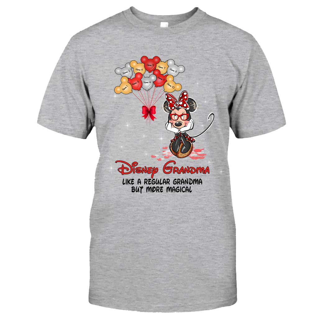 Personalized Magical Grandma Mouse T-shirt and Hoodie Gift T-shirt & Hoodie GradoCreations