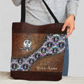 Personalized Nightmare Tote Bag Custom Name Halloween Gift Tote Bag GradoCreations