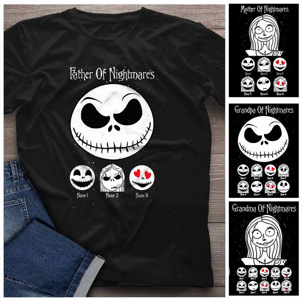 Customized Nightmare Family T-Shirt & Hoodie for Halloween Gift T-shirt & Hoodie GradoCreations