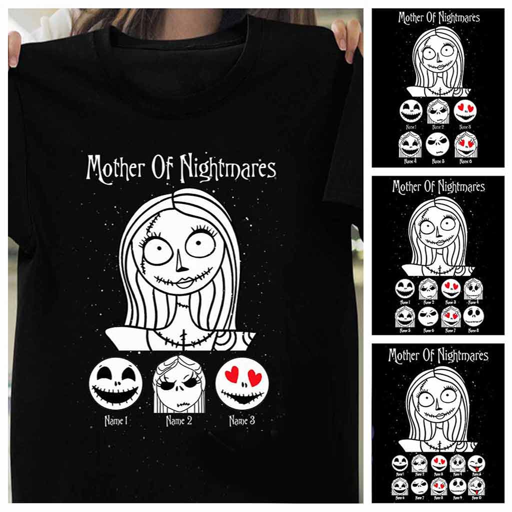 Personalized Mother Of Nightmares T-shirt & Hoodie Gift for Mom T-shirt & Hoodie GradoCreations