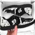 Personalized Mickey Mouse Sneakers Custom Name Gift for Kids Sneakers GradoCreations
