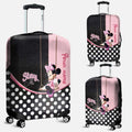 Personalized Minnie Mouse Luggage Cover Custom Name Gift Luggage Cover GradoCreations