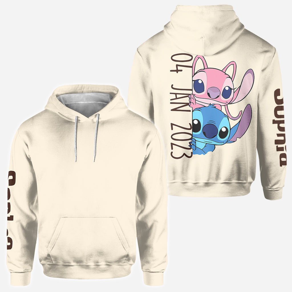 Personalized Ohana All-Over Shirt Custom Couple Gift All Over Shirt GradoCreations