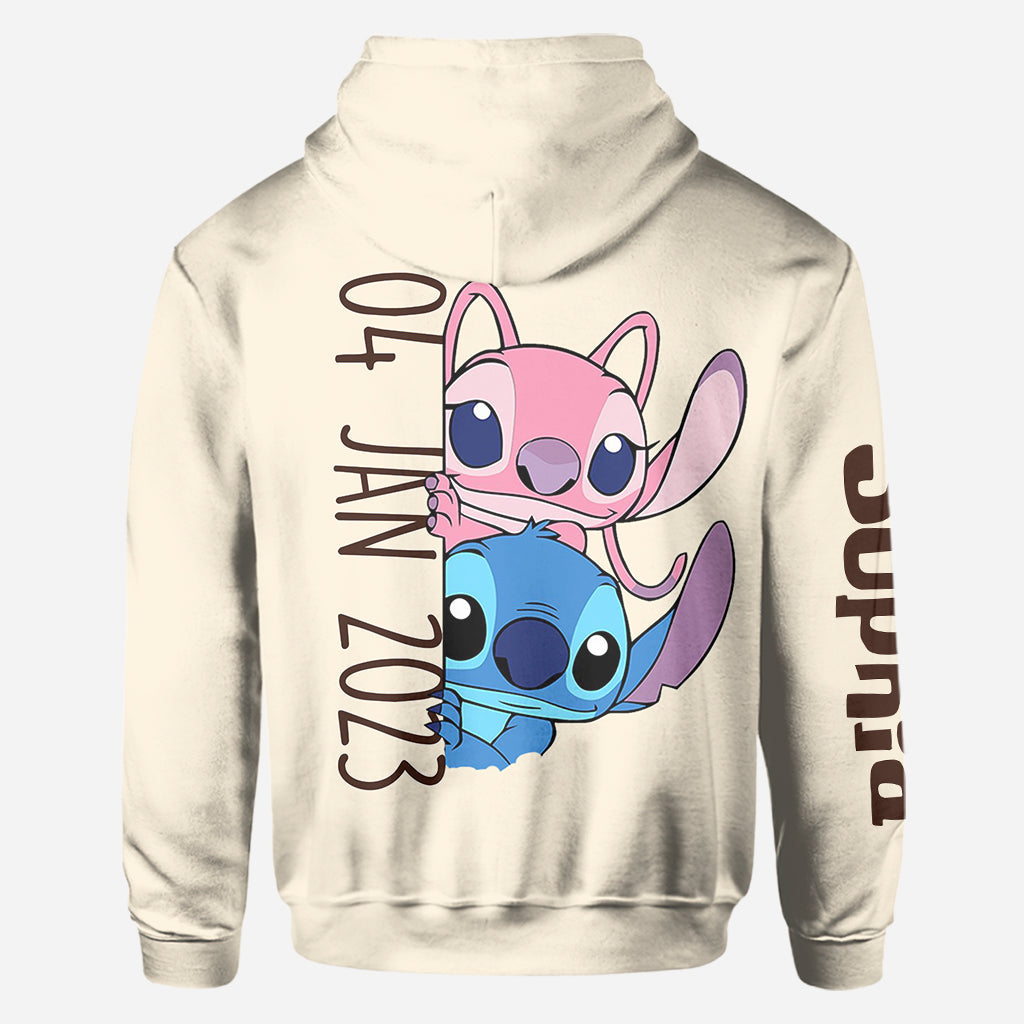 Personalized Ohana All-Over Shirt Custom Couple Gift All Over Shirt GradoCreations