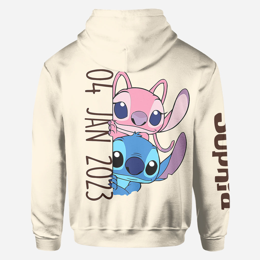 Personalized Ohana All-Over Shirt Custom Couple Gift All Over Shirt GradoCreations