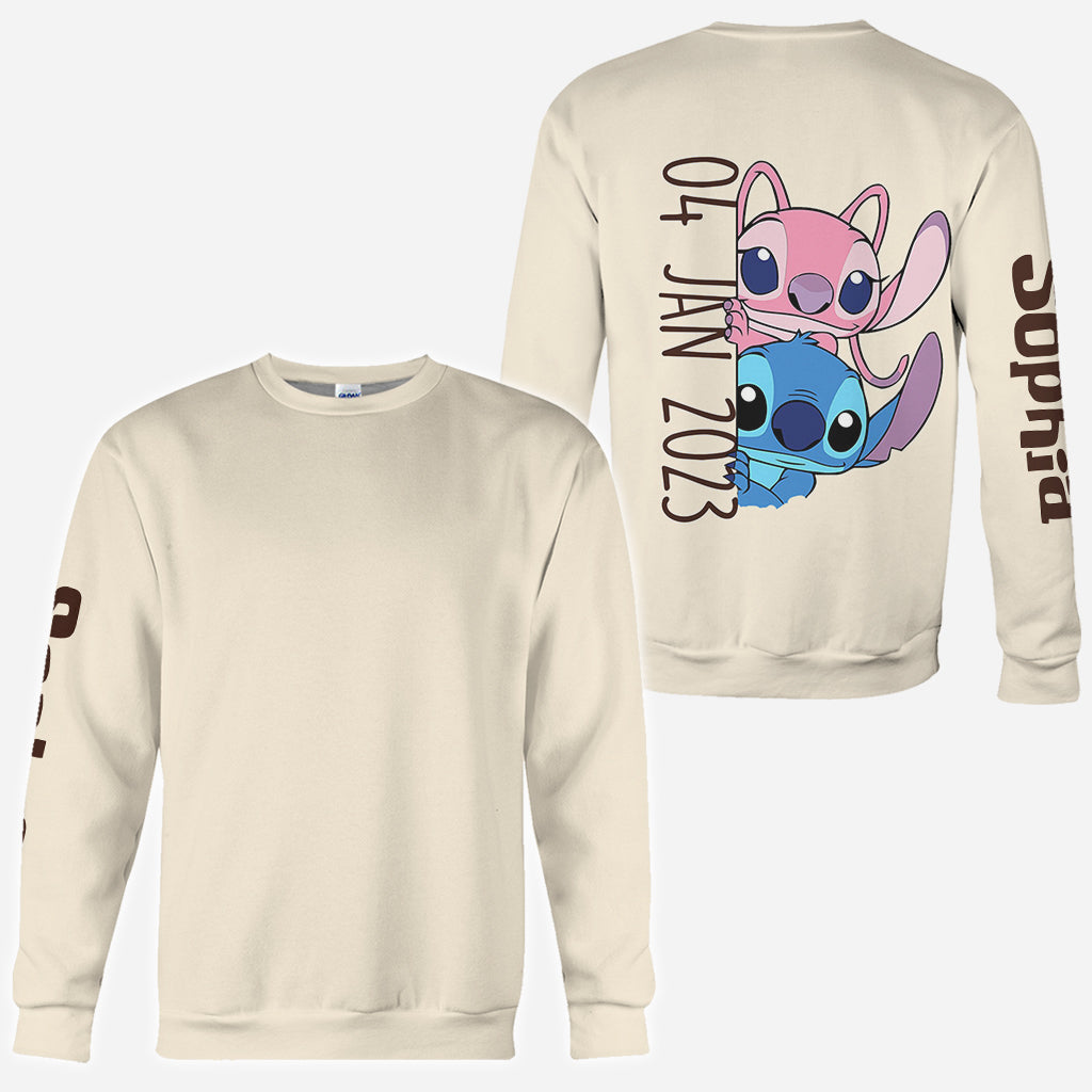 Personalized Ohana All-Over Shirt Custom Couple Gift All Over Shirt GradoCreations
