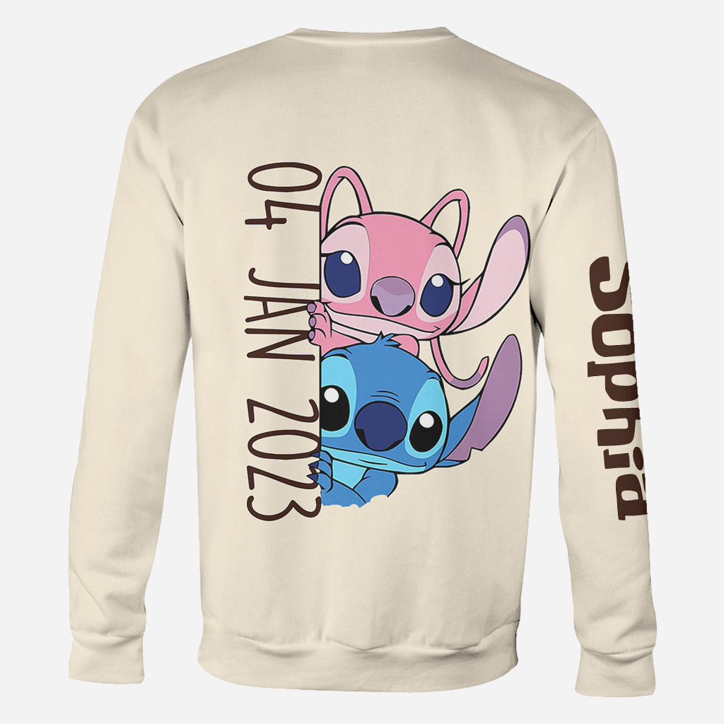 Personalized Ohana All-Over Shirt Custom Couple Gift All Over Shirt GradoCreations