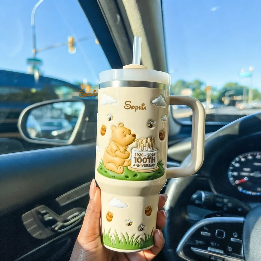 Personalized Honeypot Tumbler 100th Anniversary Gift for Movie Fans