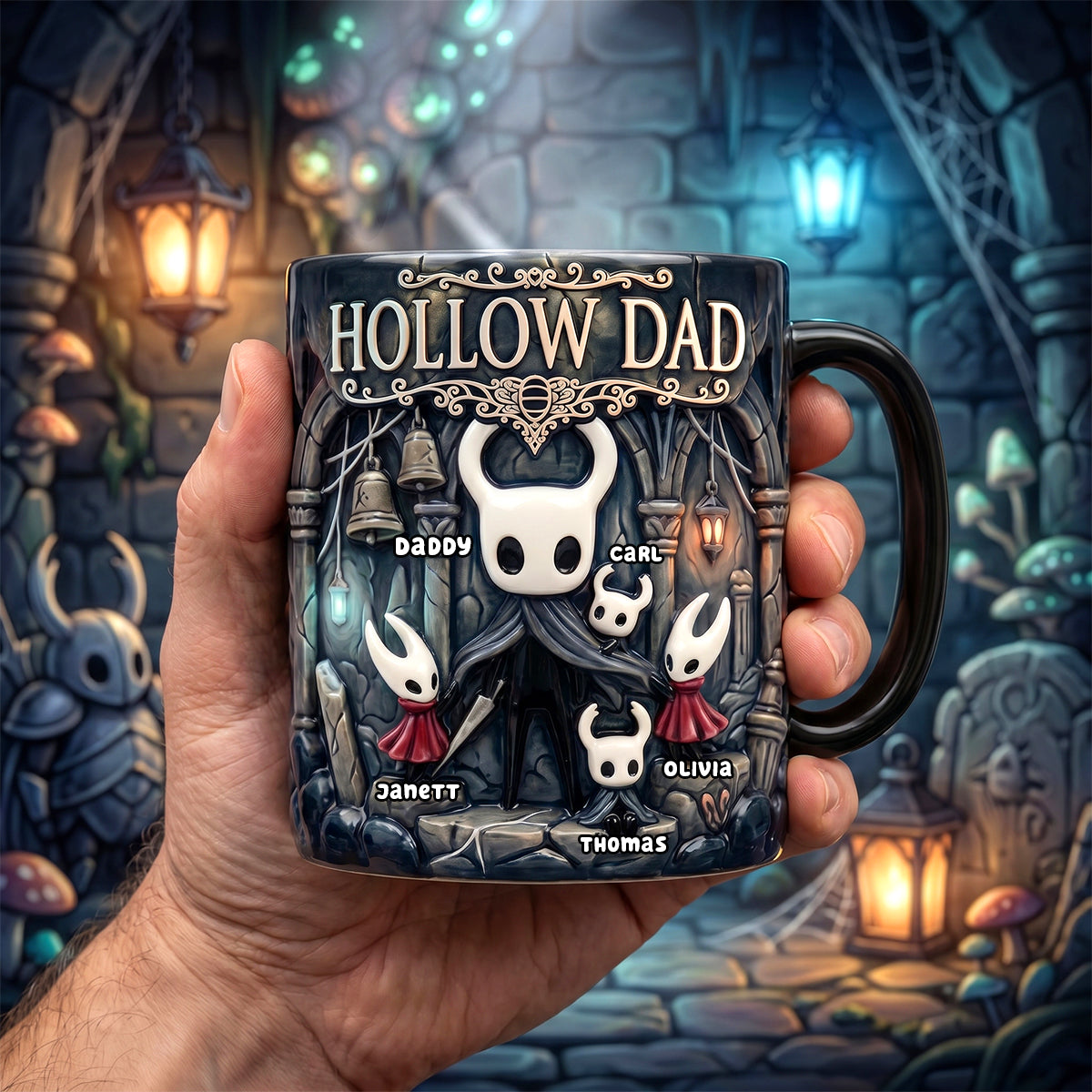 Personalized Gamer Color Changing Mug for Dad | Adventure Gift