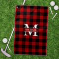 Personalized Golf Towel with Custom Name for Dad's Gift HN590 - Golf Towel GradoCreations