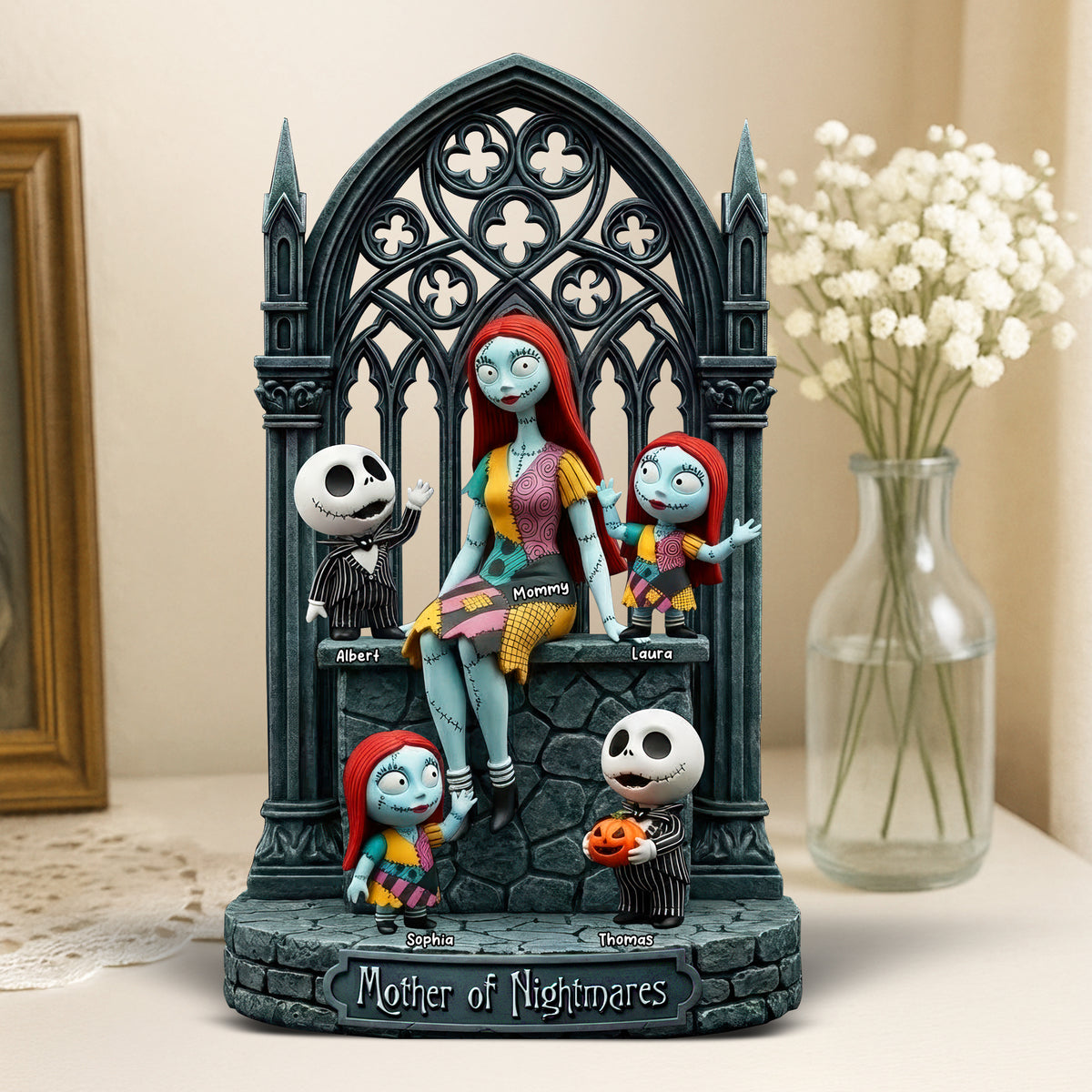 Personalized Mother Of Nightmares Acrylic Plaque Custom Gift for Mom Horror Lovers