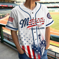 Personalized USA 250th Anniversary Jersey Baseball Shirt Gift Jersey Baseball Shirt GradoCreations