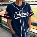 Personalized 250 Years of Freedom Baseball Jersey Custom Name Gift Jersey Baseball Shirt GradoCreations
