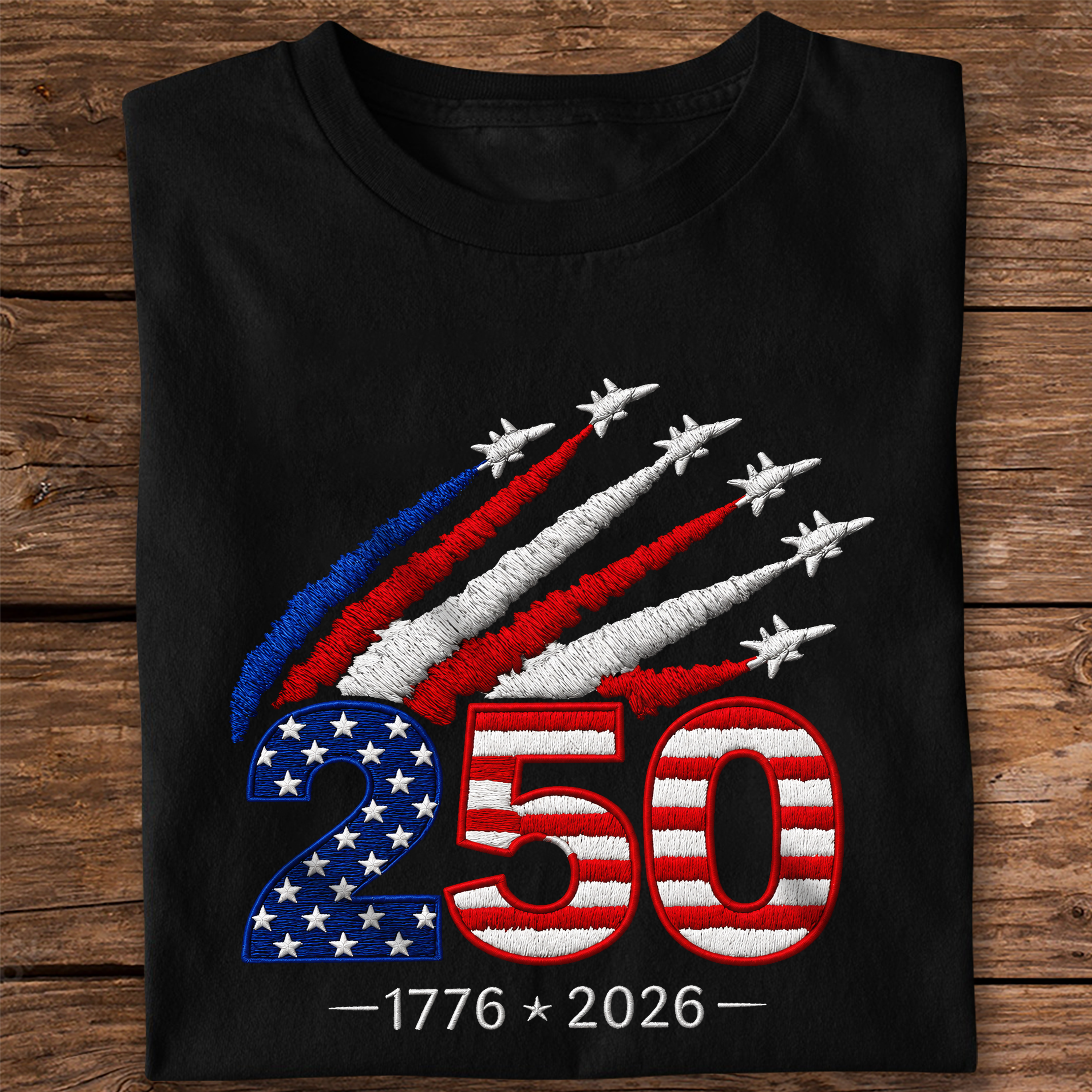 1776–2026 America Anniversary Dark Shirt Custom Gift for Dad HN590 - Tshirt GradoCreations