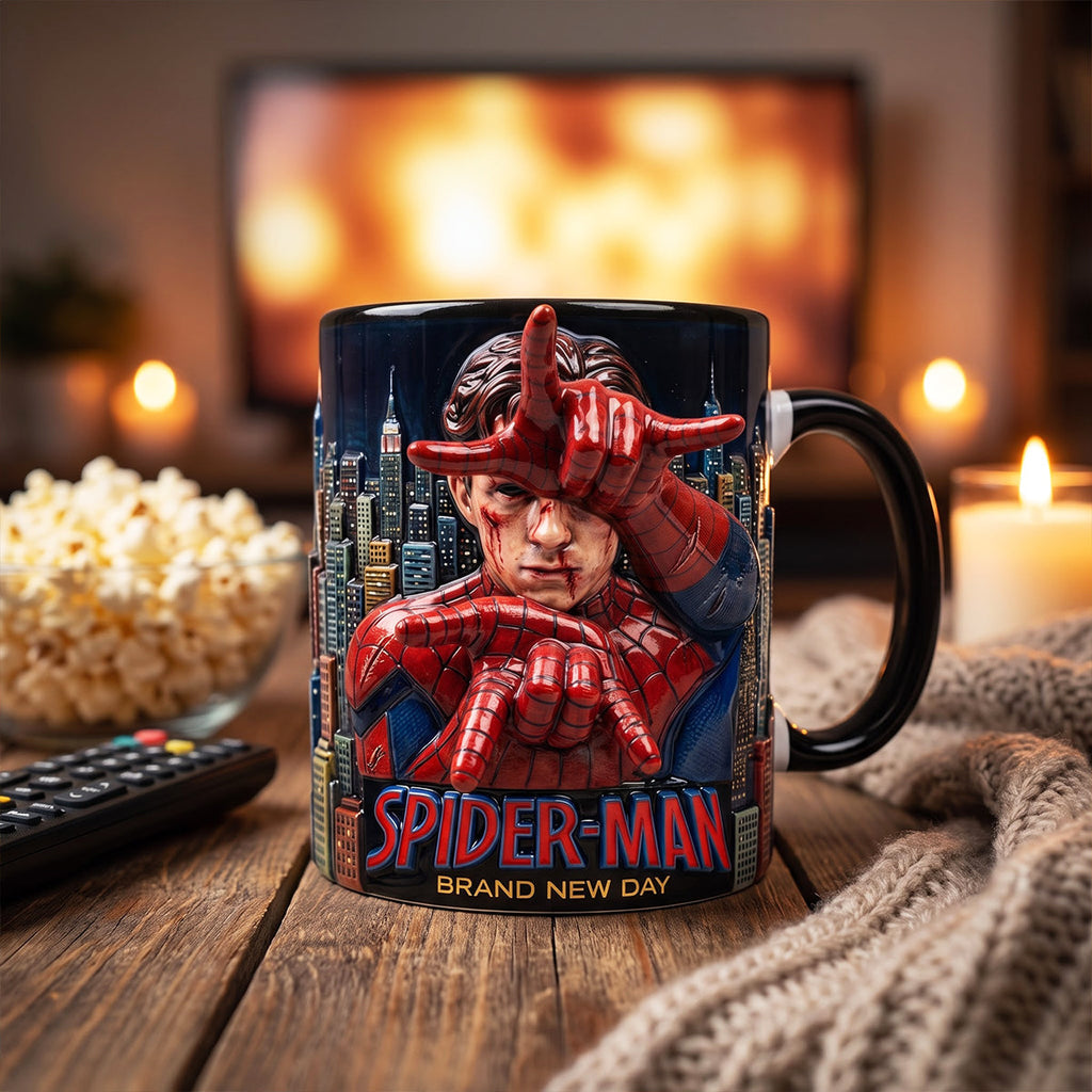 Personalized Comic Style Accent Mug for Movie Fans Mug GradoCreations