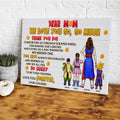 Personalized Canvas Poster for Mom Unique Home Decor Gift