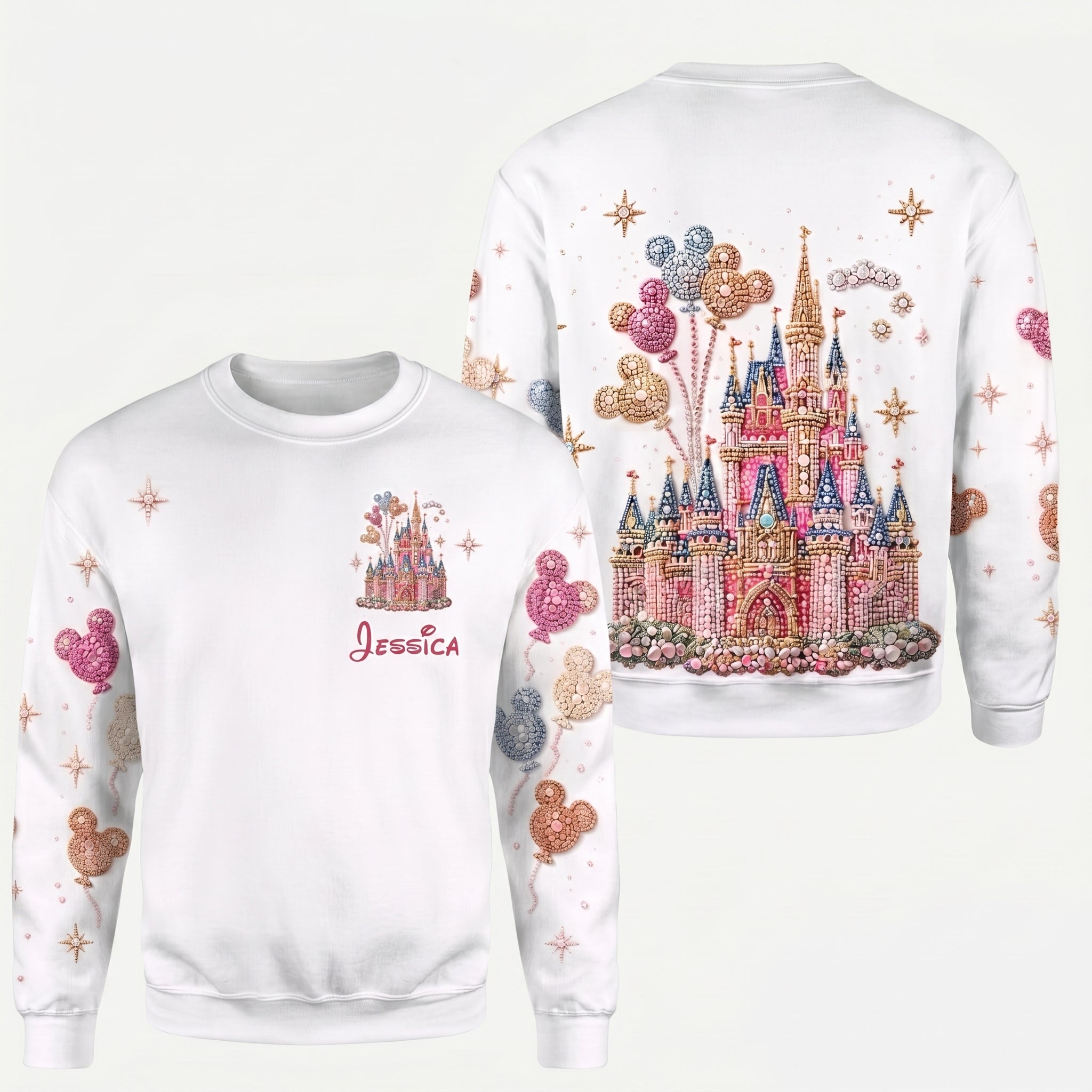 Personalized All Over Print Shirt for Movie Fans - Custom Name Gift