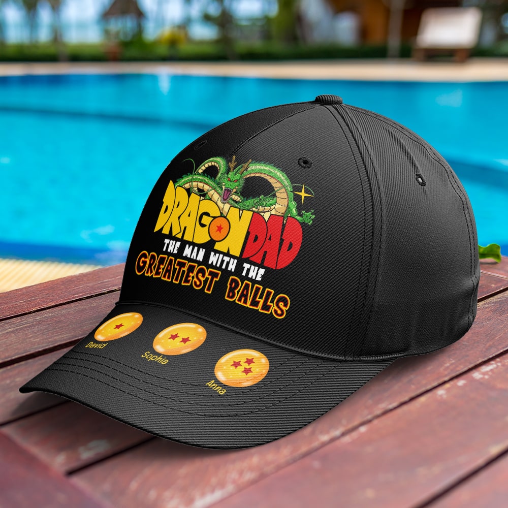 Personalized Classic Cap The Man With The Greatest Balls Gift for Dad