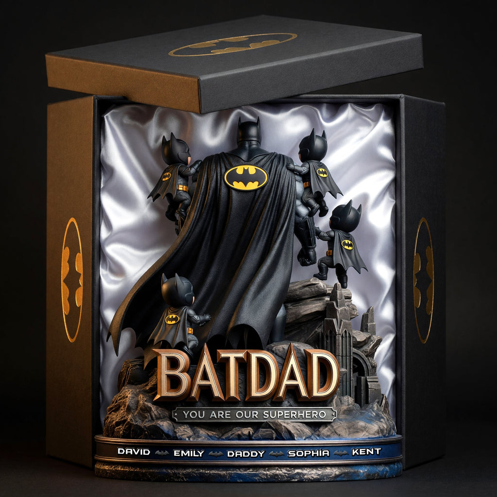Personalized Acrylic Plaque Superhero Dad Custom Gift