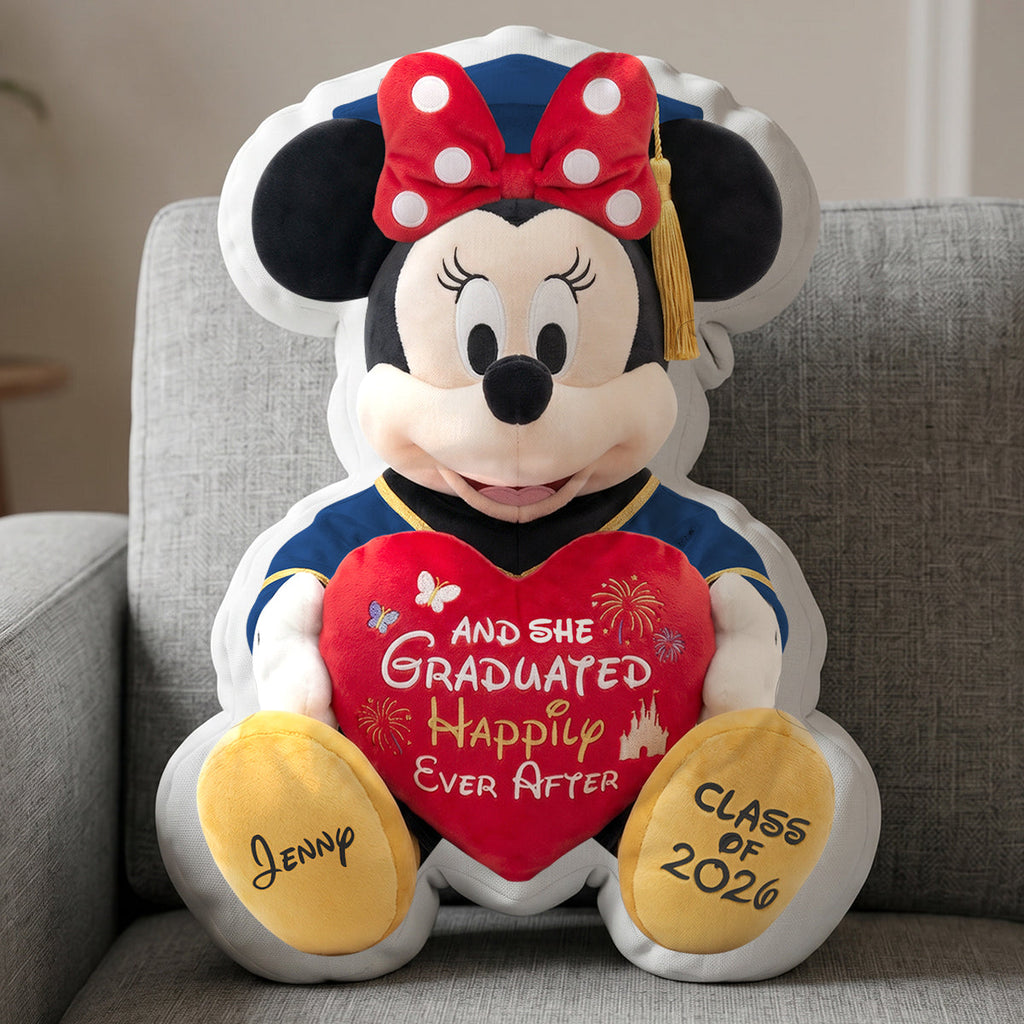 Personalized Graduation Pillow Class of 2026 Gift for Her