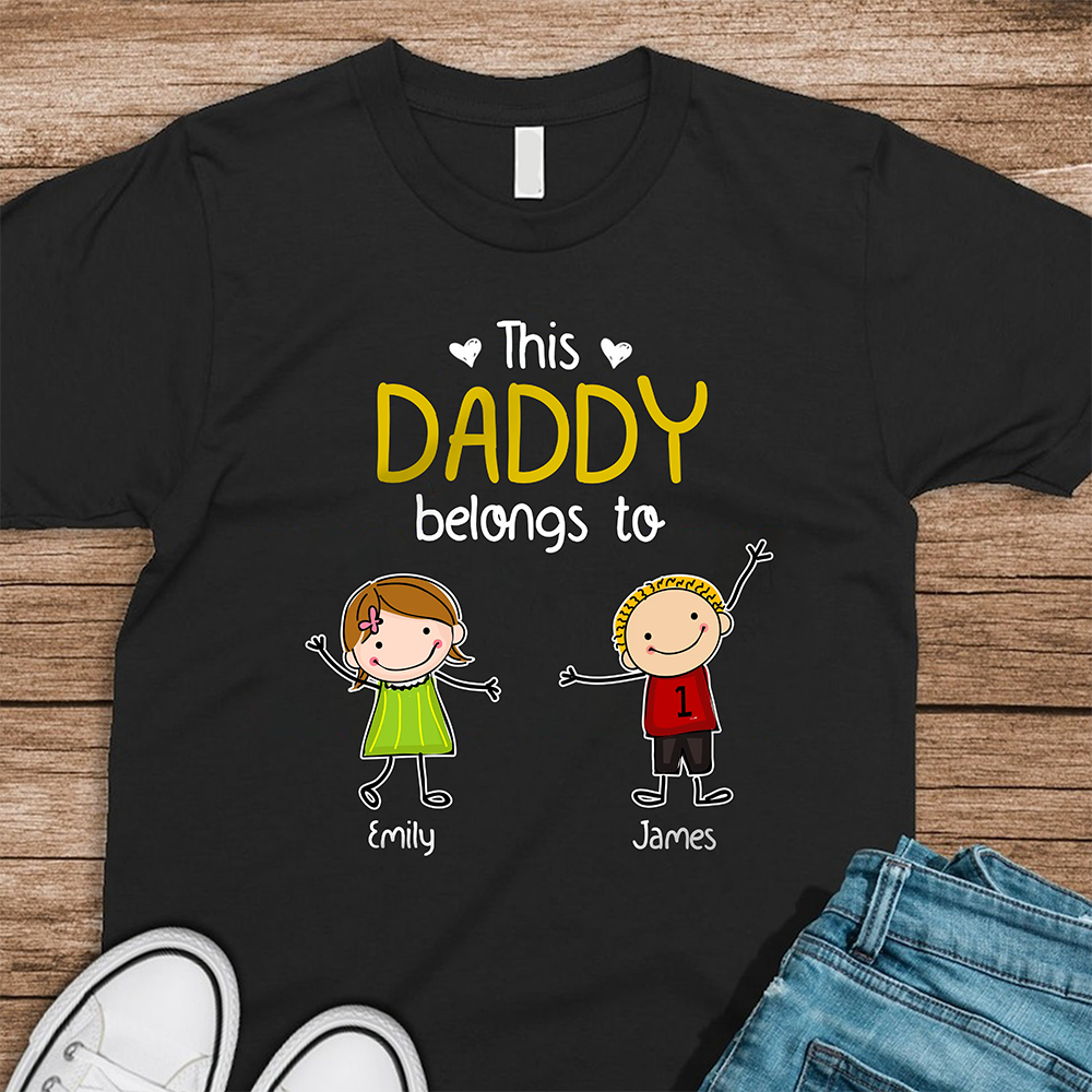 Personalized Funny Dark Shirt Gift for Dad | Father's Day HN590 - Tshirt GradoCreations