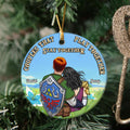 Personalized Zelda Ornament Couples Gift for Him/Her Christmas