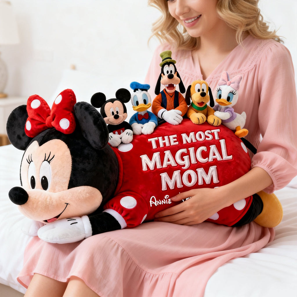Personalized Magical Mom Custom Shaped Pillow Gift for Mom