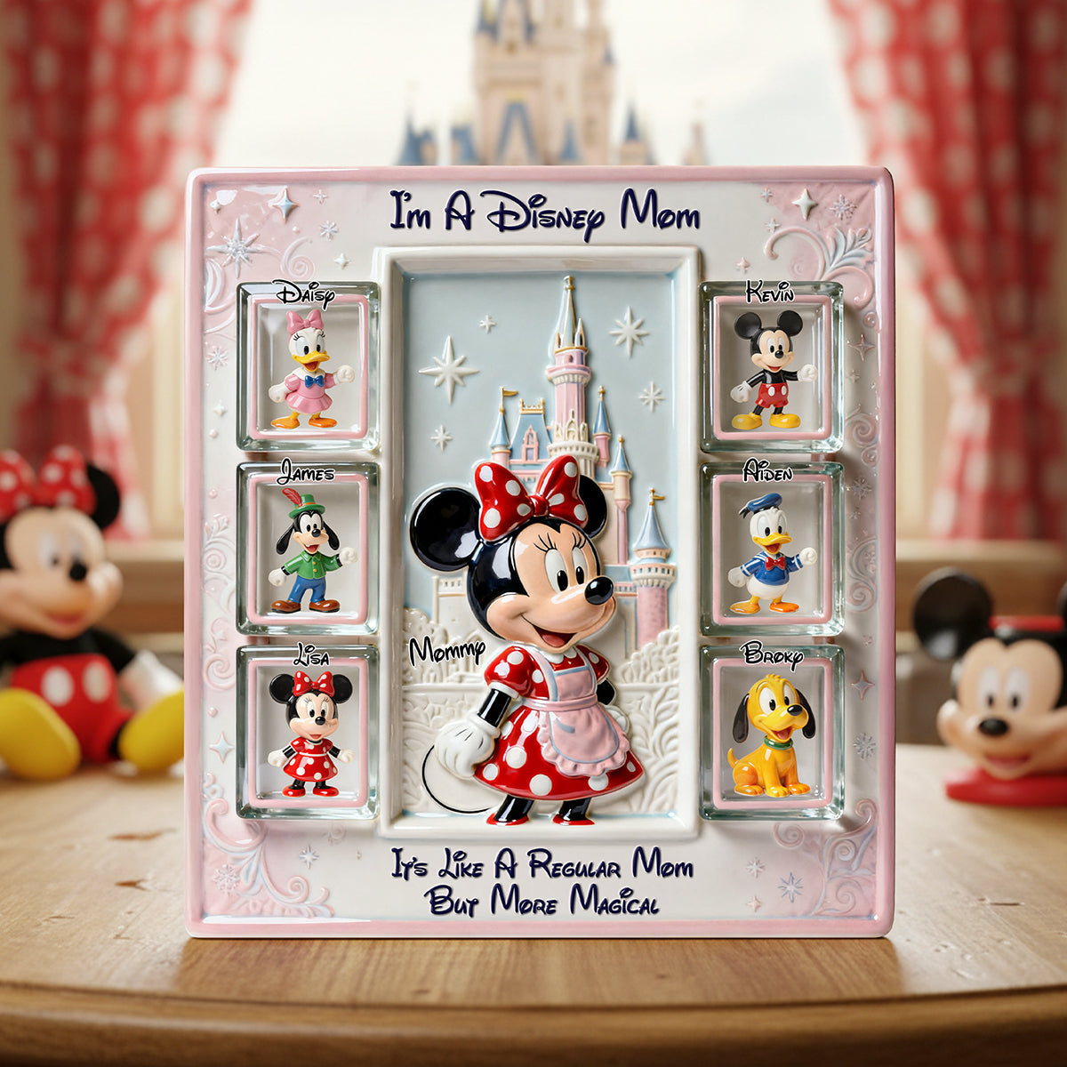 Personalized Acrylic Plaque Gift for Mom | Custom Design Home Decor