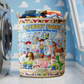 Personalized Quilted Laundry Basket Unique Gift for Movie Fans Quilted Laundry Basket GradoCreations
