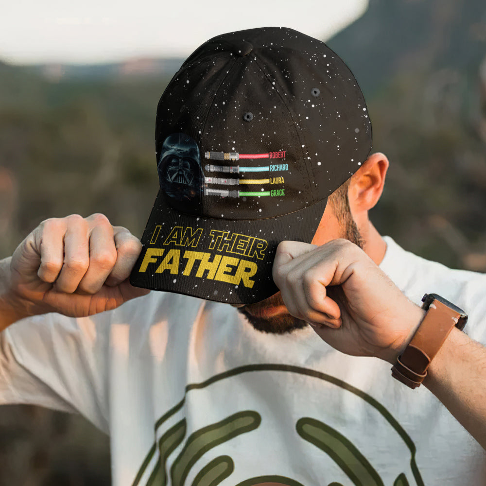 Personalized Classic Cap I Am Their Father Gift for Dad