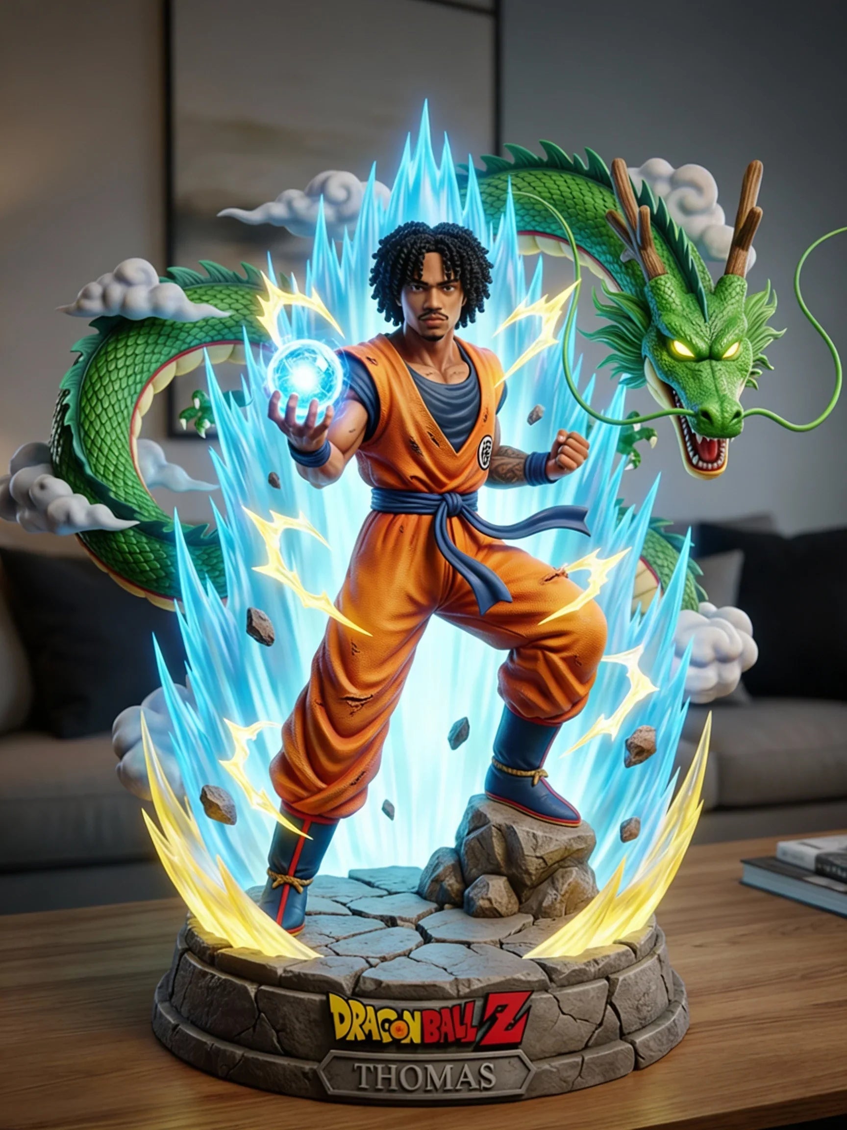 Personalized Dragon Ball Z Acrylic Plaque with Custom Character Gift