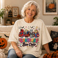 Personalized Grandma Boo Crew Superhero Ghost Shirt for Halloween Cotton Apparel GradoCreations