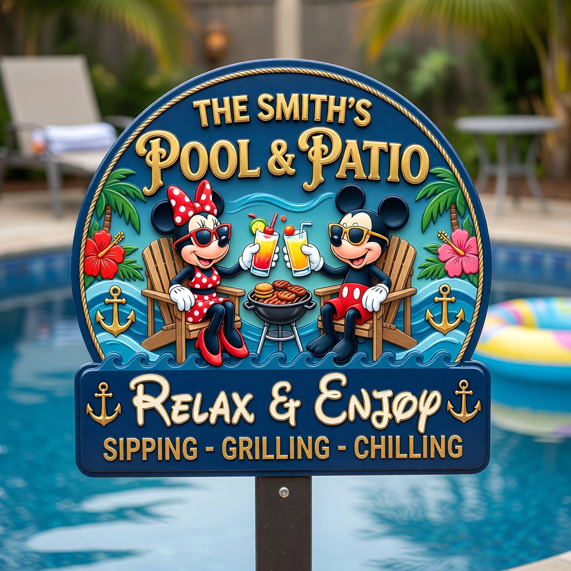 Personalized Shaped Metal Sign for Movie Fans Gift Decor