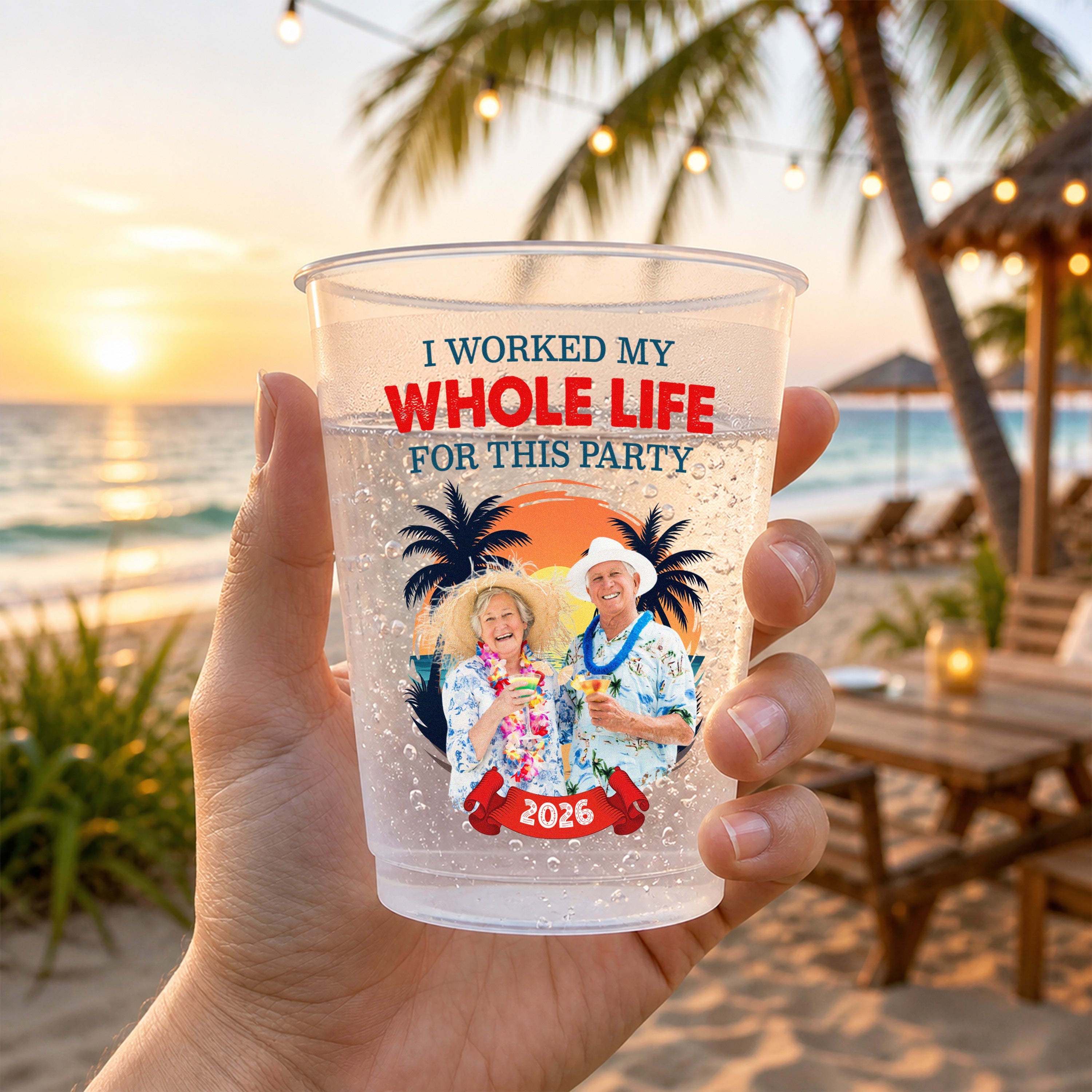 Custom Photo Retirement Cup Personalized Gift for Men/Women HN590 - Cup GradoCreations