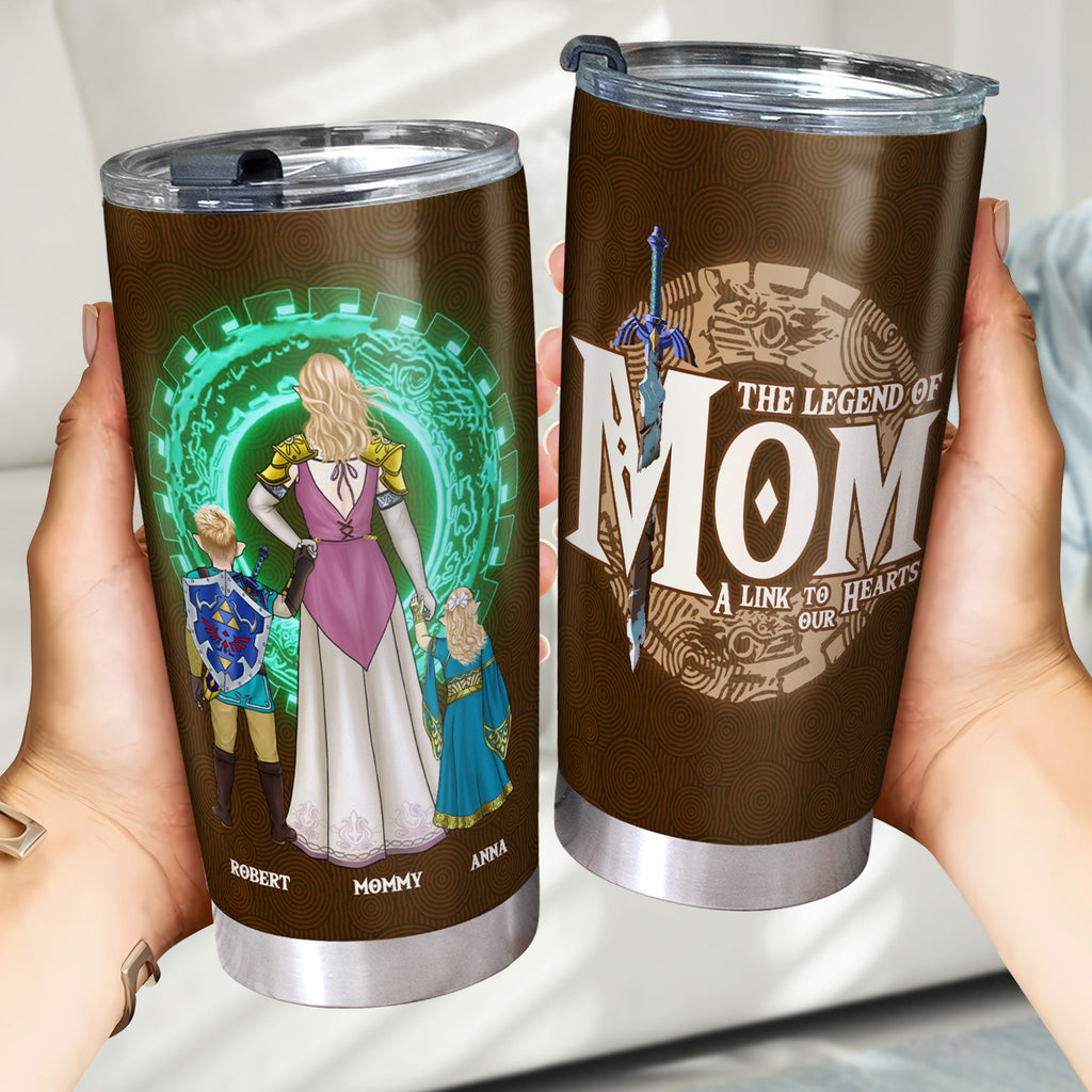 Personalized Zelda Mom Tumbler Unique Gift for Mother's Day