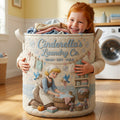 Personalized Quilted Laundry Basket for Kids & Family Gift | Movie Fans Quilted Laundry Basket GradoCreations