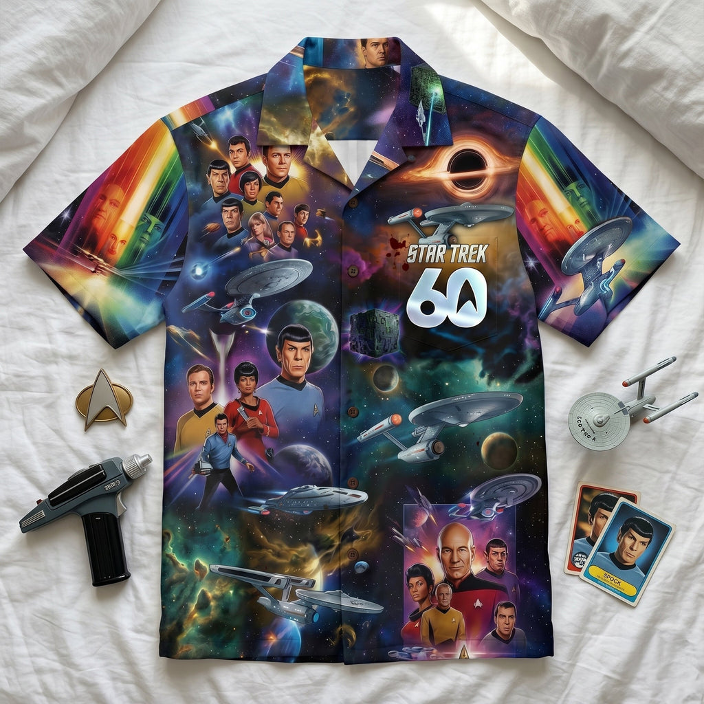 Personalized Cosmic Journey Hawaiian Shirt Gift for Him Hawaiian Shirt GradoCreations