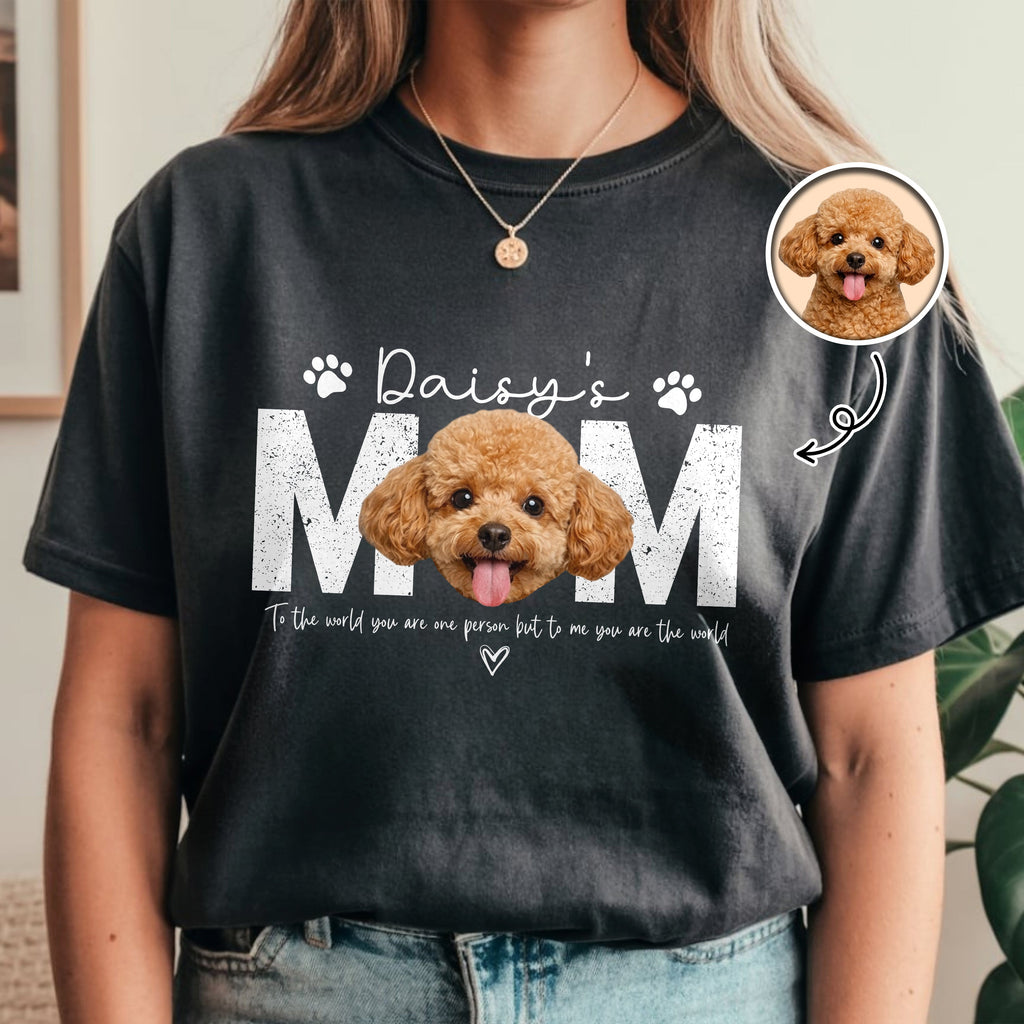 Personalized Photo Comfort Shirt Gift for Dog Dad on Father's Day Comfort Shirt GradoCreations