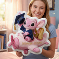 Personalized Dream Big Fly Higher Custom Shape Pillow Graduation Gift for Kids