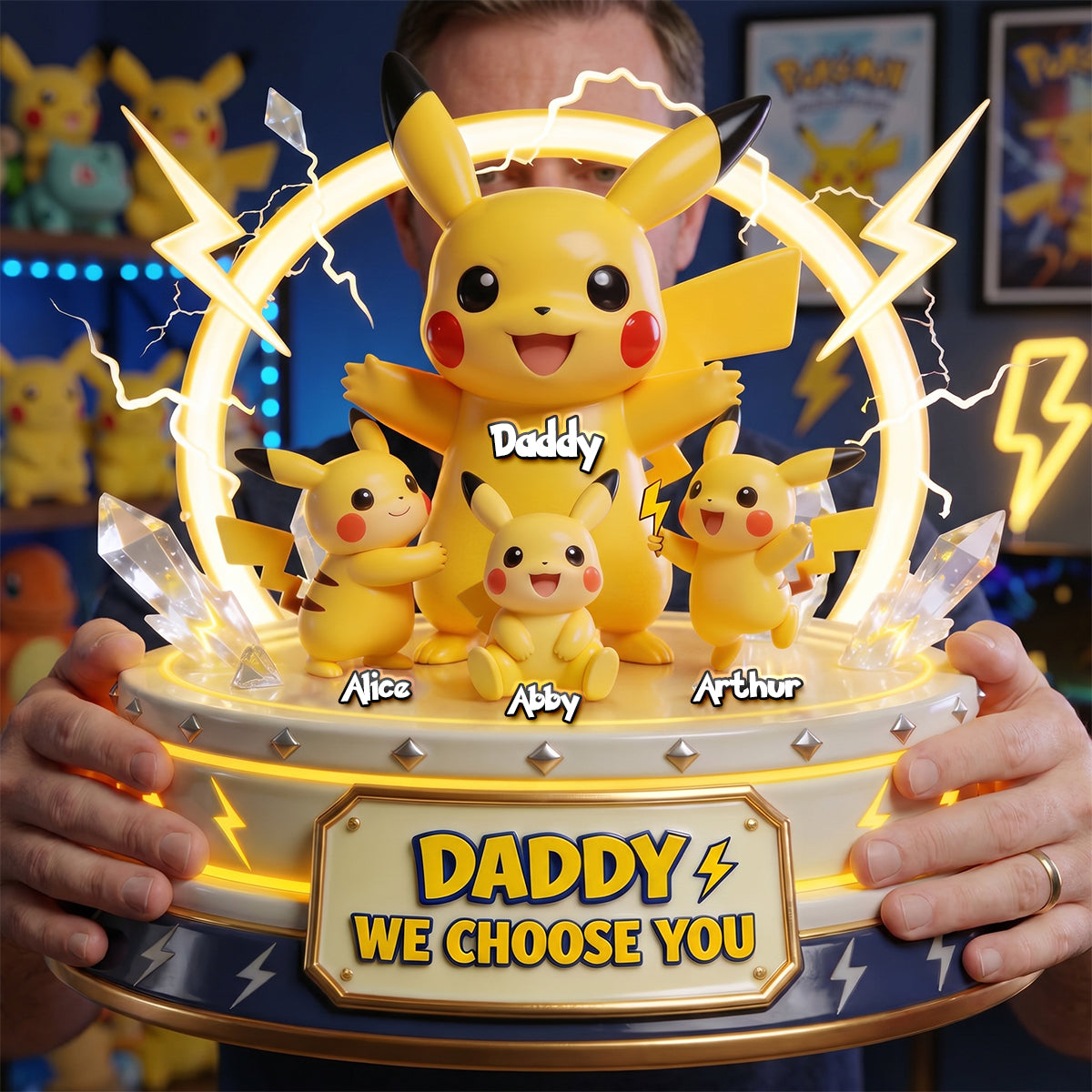 Personalized Acrylic Plaque We Choose You Gift for Dad Acrylic Plaque GradoCreations
