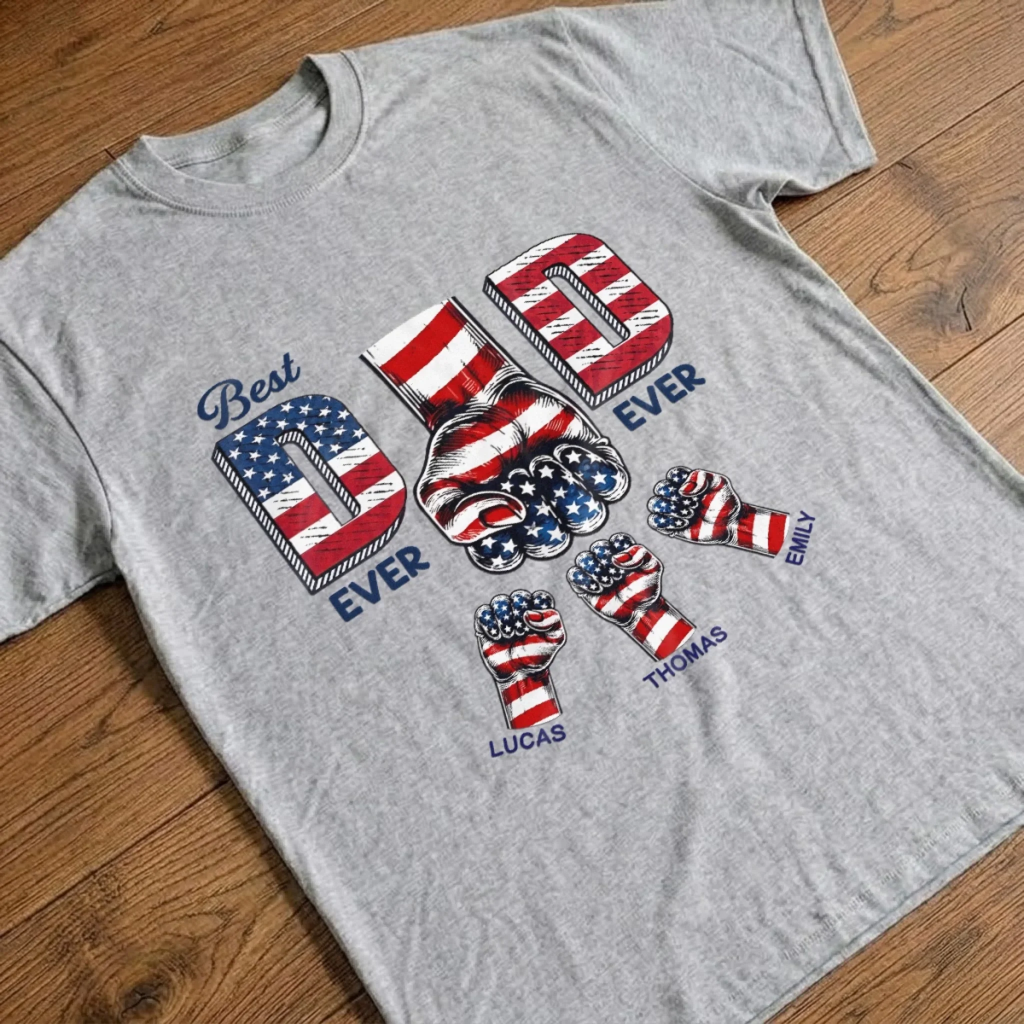 Personalized Patriotic Shirt for Dad | 250th Anniversary Gift